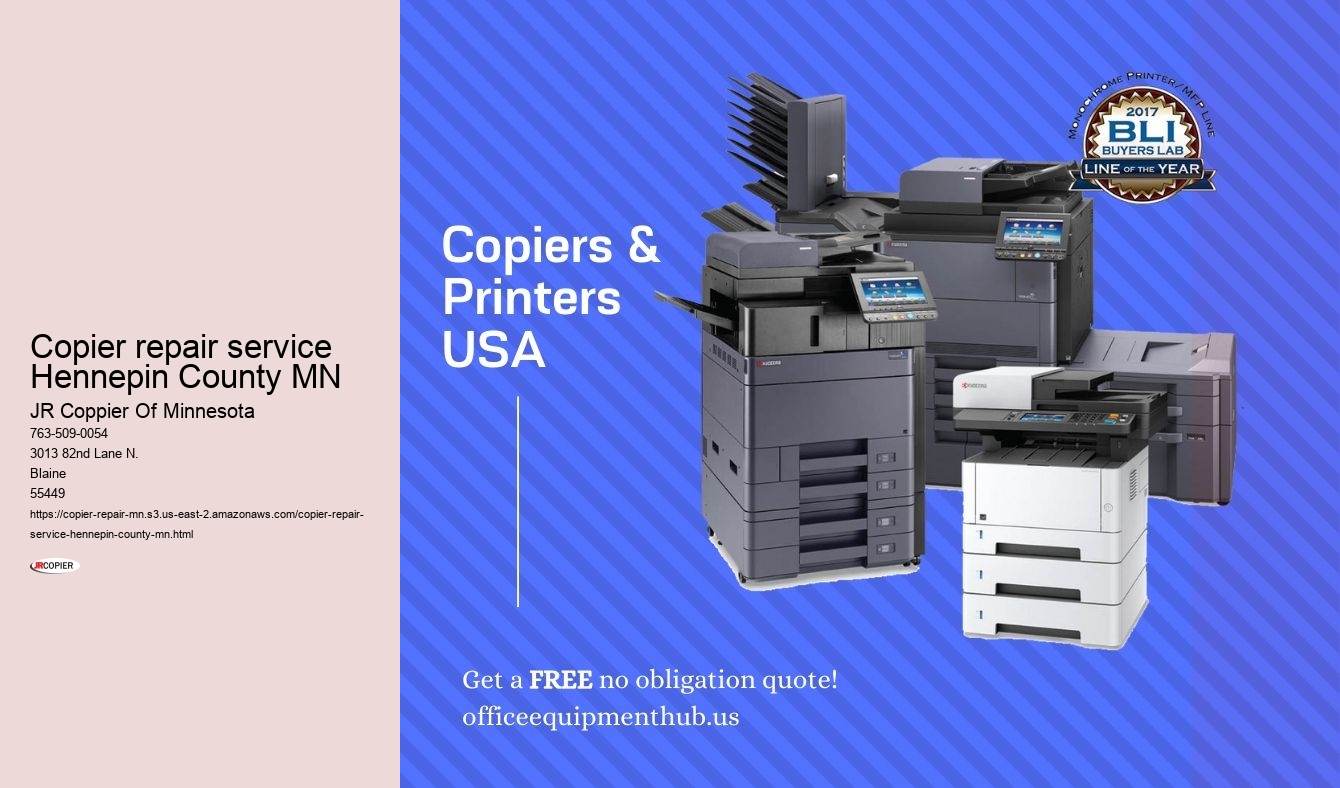 copier repair service Hennepin County MN