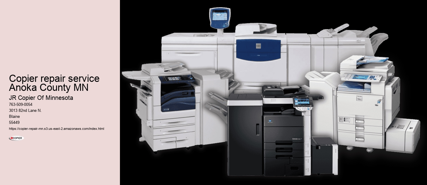 copier repair service Anoka County MN