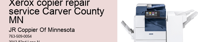 xerox copier repair service Carver County MN
